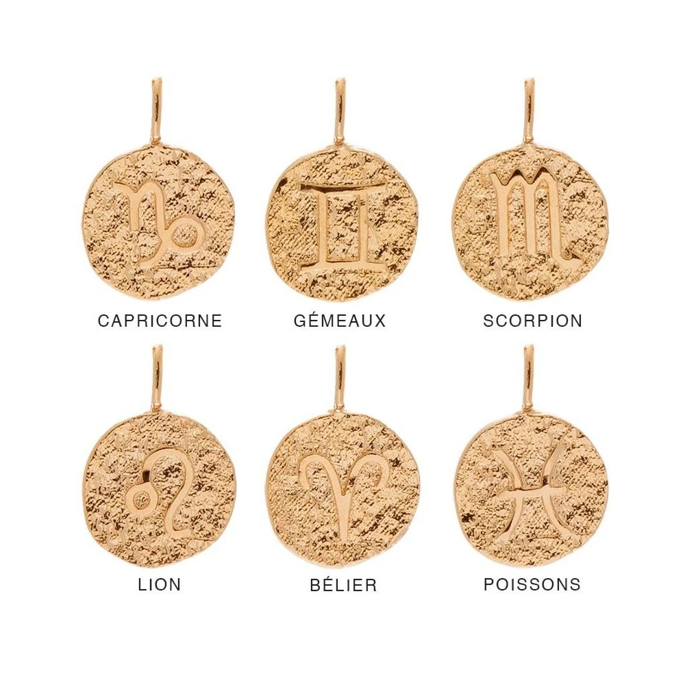 Collier Signe Astrologique Poissons (plaqué Or) – Image 5