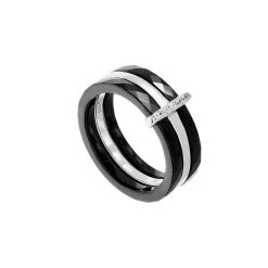 Bague Diadème (argent & Céramique)