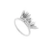 Bague Pampilles (argent Rhodié) -Jollia Soldes Magasin bague argent pampille1