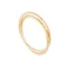 Bague Fine Croisée (plaqué Or) -Jollia Soldes Magasin bague double croisee