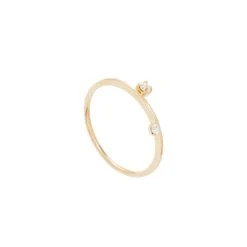 Bague Plate Strass (cristal)