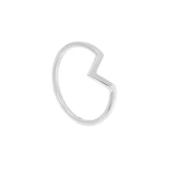 Bague V (argent)