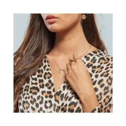 Bague étoile (plaqué Or) -Jollia Soldes Magasin bague grosse etoile jollia