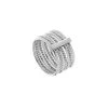 Bague Semainier (argent) -Jollia Soldes Magasin bague multi argente jollia 1