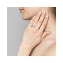 Bague Semainier (argent) -Jollia Soldes Magasin bague multiple anneau argente byjollia 1