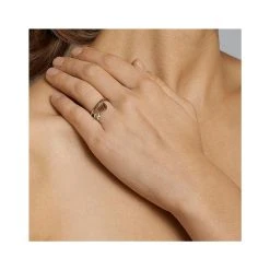 Bague Pampilles (plaqué Or) -Jollia Soldes Magasin bague or pampille 2