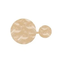 Bague Ouverte Pièces Martelées (plaqué Or) -Jollia Soldes Magasin bague pastille martele or