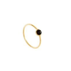 Bague Pierre Ronde (onyx)