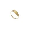 Bague Plume Finesse Zag Bijoux (dore Jaune) -Jollia Soldes Magasin bague plume or