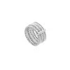 Bague Semainier Martelée (argent) -Jollia Soldes Magasin bague semainier argent martele byjollia 1
