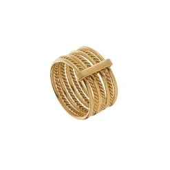 Bague Semainier (plaqué Or)