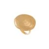 Bague Ronde XXL Motifs (doré) -Jollia Soldes Magasin bague xxl ronde or