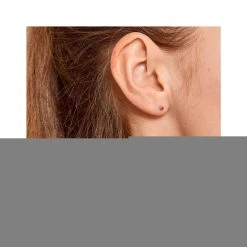 Boucles D'oreilles Asymétrique Serena Cristaux Fuschia -Jollia Soldes Magasin boucle oreille asymetrique cristaux fuschia3