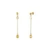 Boucles D'oreilles Lily (doré) -Jollia Soldes Magasin boucle oreille pendantes dore 1