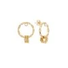 Boucles Cercles Et Anneau Torsadé (nacre) -Jollia Soldes Magasin boucles cercles anneaux nacre 1