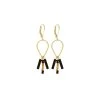 Boucles D’oreilles Perles Gouttes Miyuki (moutarde) -Jollia Soldes Magasin boucles oreilles dore perles jaune