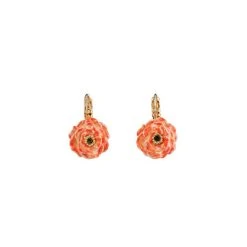 Boucles D'oreilles Roses D'hiver Les Néréides