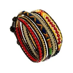 Bracelet Multi-tours Brésilien (multicolore)
