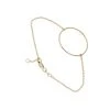 Bracelet Cercle (plaqué Or) -Jollia Soldes Magasin bracelet cercle or