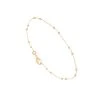 Bracelet Fin Billes (plaqué Or) -Jollia Soldes Magasin bracelet dore fin bille or