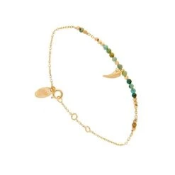 Bracelet Perles Et Corne