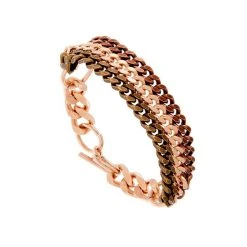 Bracelet Gourmette Sweet Chain (doré Rose)