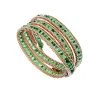 Bracelet Et Headband Multi-tours (vert Amande) -Jollia Soldes Magasin bracelet headband vert amande