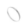 Bracelet Jonc Lisse Argent Vieilli (argenté) -Jollia Soldes Magasin bracelet jonc lisse argent1