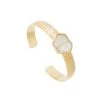Bracelet Jonc Hexagone (pierre De Lune) -Jollia Soldes Magasin bracelet jonc nacre