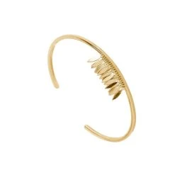 Bracelet Jonc Pampille (plaqué Or)