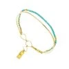 Bracelet Jonc Bali (turquoise)