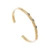 Bracelet Jonc Trio Pierres (nacre) -Jollia Soldes Magasin bracelet jonc pierre nacre 3 1