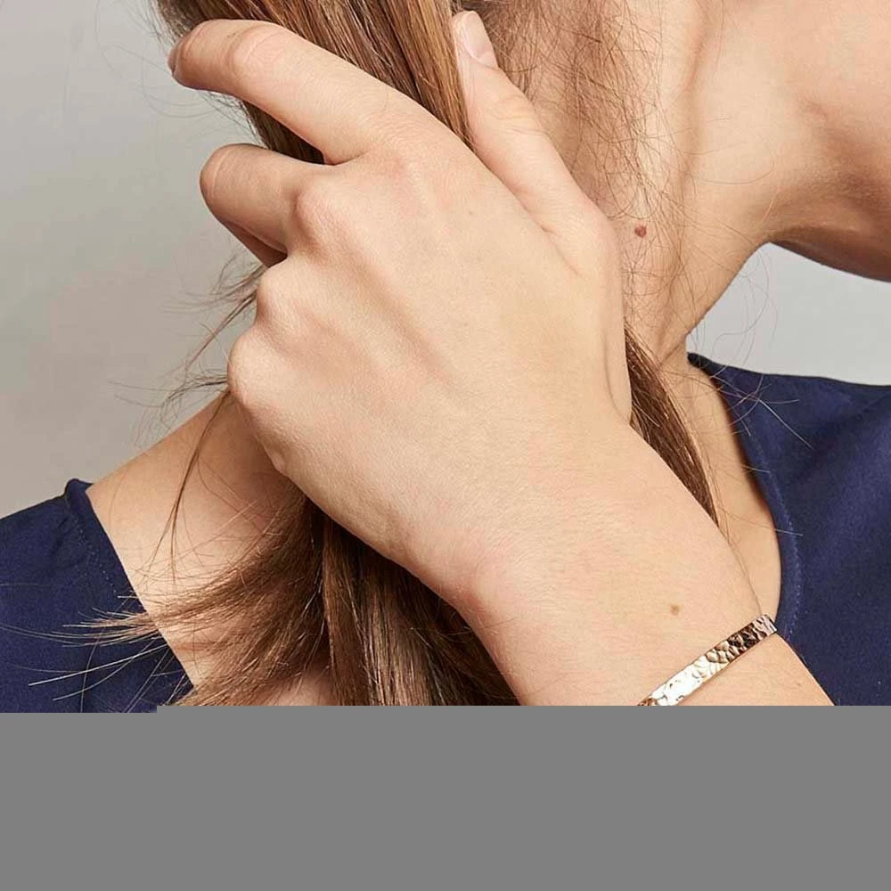 Bracelet Jonc Grace (plaqué Or Rose) 4 Bracelet Jonc Grace (plaqué Or Rose) – Image 2