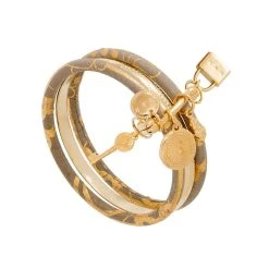 Bracelet Trio Wax (gris)