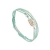 Bracelet Multi-tours Oriental (bleu Turquoise) -Jollia Soldes Magasin bracelet multi tours lanterne turquoise argente