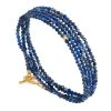 Multi-tours/sautoir Pierres Facettées (lapis Lazuli) -Jollia Soldes Magasin bracelet multitours bleu