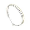 Bracelet Mezzo (argent Et Nacre) -Jollia Soldes Magasin bracelet perle argent blanc