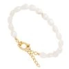 Bracelet Perle Ovale (perle De Culture) -Jollia Soldes Magasin bracelet perle de culture 1