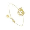 Bracelet Tigre Fin Zag Bijoux (doré) -Jollia Soldes Magasin bracelet tigre or 2