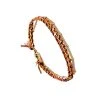Bracelet Tressé Nashville (prune) -Jollia Soldes Magasin bracelet tresse gourmette 1