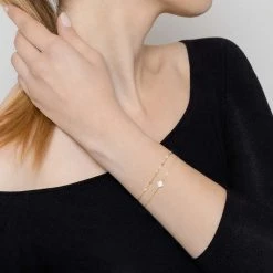 Coffret Bracelets Trèfle Et Perle Nacre (plaqué Or) -Jollia Soldes Magasin by jollia coffret bj nacre dsc5255 2