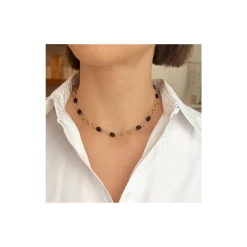 Collier Pierres Fines Aventurine (plaqué Or) -Jollia Soldes Magasin capture d e cran 2022 12 07 a 09.51.13 2