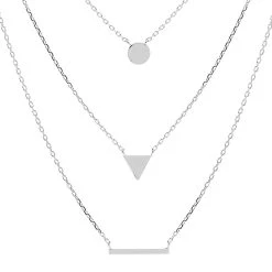 Collier Multi-chaînes Imagine (argent)