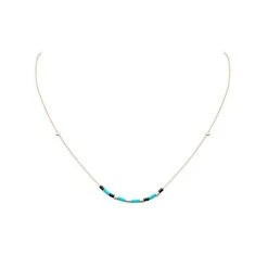 Collier Alexandra De Caroline Najman (turquoise)