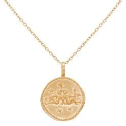 Collier Signe Astro Gémeaux (plaqué Or)