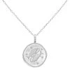 Collier Signe Astro Poissons (argent) -Jollia Soldes Magasin collier astro a graver poissons argent