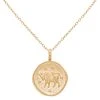 Collier Signe Astro Taureau (plaqué Or)