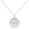 Collier Signe Astro Taureau (argent) -Jollia Soldes Magasin collier astro a graver taureau argent