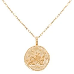 Collier Signe Astro Verseau (plaqué Or)