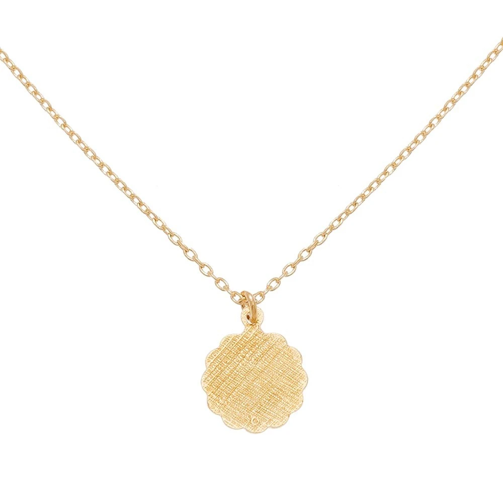 Collier Médaille Astrologique Cancer (doré) 6 Collier Médaille Astrologique Cancer (doré) – Image 4